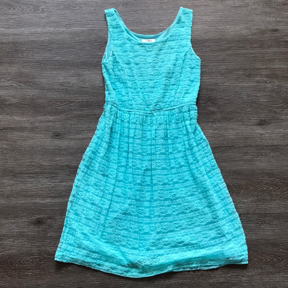 Turquoise Dress